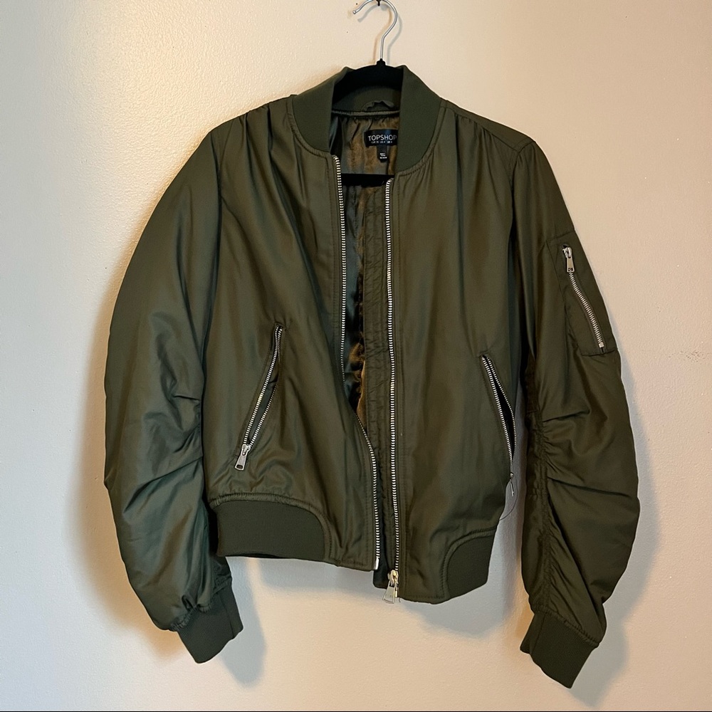 Topshop bomber jacket